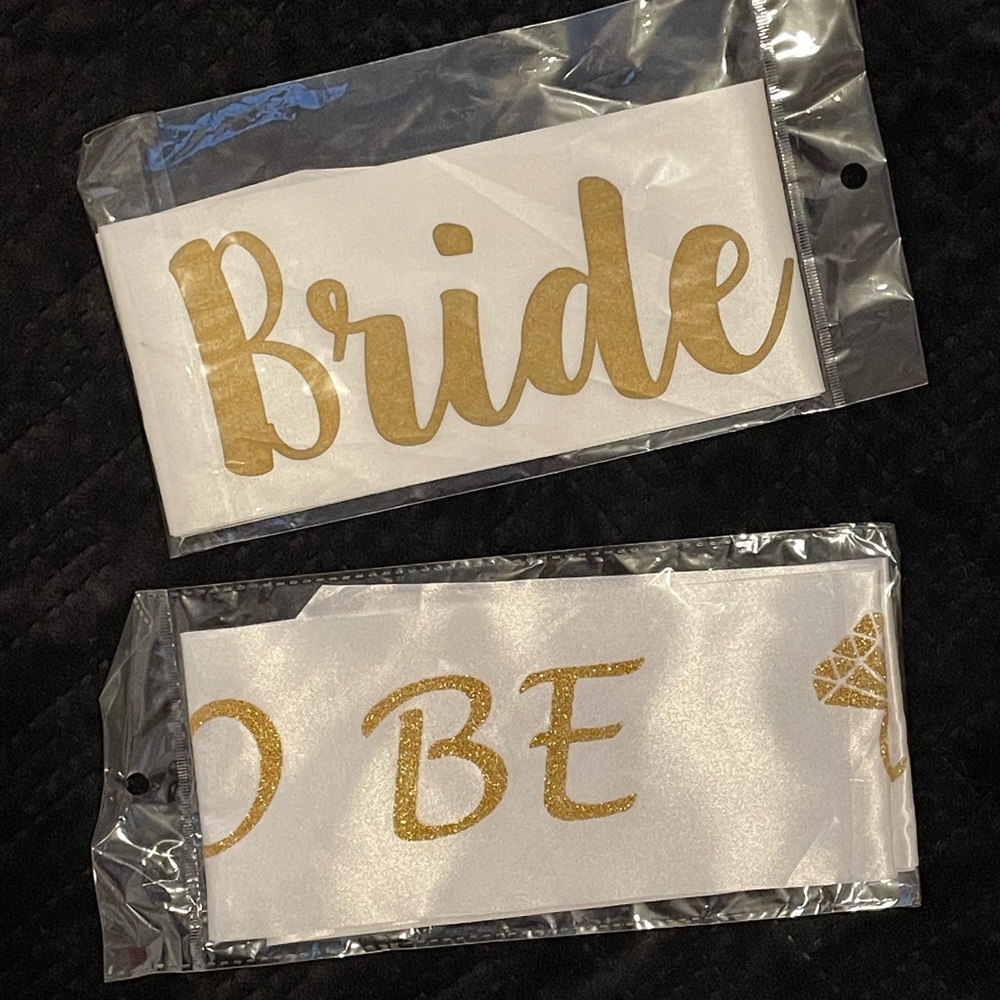 Bride to Be Sashes